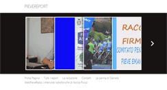 Desktop Screenshot of pievereport.net