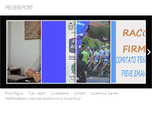 Tablet Screenshot of pievereport.net